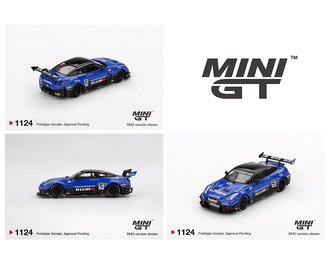 1:64 LB-Silhouette Works NISSAN 35GT-RR (Blue)