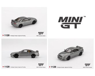 1:64 Nissan Skyline GT-R Dark Metal Gray (NISMO BCNR33 CRS Version)