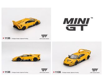 1:64 LB-Silhouette WORKS MURCIELAGO GT Evo (Yellow)