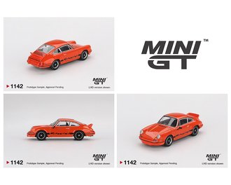 1:64 Porsche 911 Carrera RS 2.7 (Tangerine w/Black Livery)