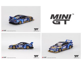 1:64 Nissan LB-Super Silhouette S15 SILVIA #555 Team Liberty Walk 2025 Formula Drift (Chrome Blue) 1:64 Nissan LB-Super Silhouette S15 SILVIA #555 Team Liberty Walk 2025 Formula Drift (Chrome Blue)
