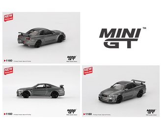1:64 Nissan Skyline GT-R (Dark Metal Gray) 1:64 Nissan Skyline GT-R (Dark Metal Gray)