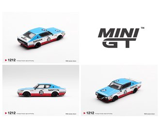 1:64 Nissan Skyline Kenmeri Liberty Walk Nissan Racing '75 Concept