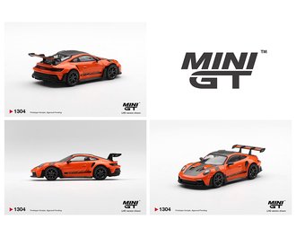 1:64 Porsche 911 (992) GT3 RS Weissach Package (Gulf Orange)