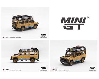 1:64 Land Rover Defender 110 - 1998 Camel Trophy Tierra del Fuego CT.10 USA