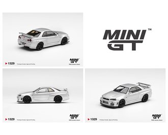 1:64 Nissan NISMO R34GT-R Z-Tune (Silver)