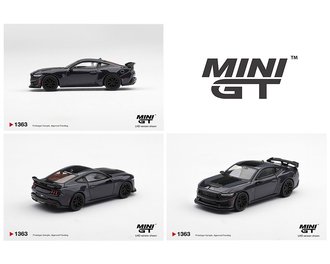 1:64 Ford Mustang Dark Horse (Blue Ember)