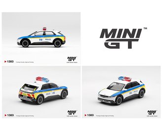 1:64 Hyundai Ioniq 5 Police Car 1:64 Hyundai Ioniq 5 Police Car