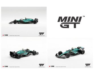 1:64 Aston Martin AMR24 #14 Fernando Alonso 2024 F1 2024 Las Vegas GP