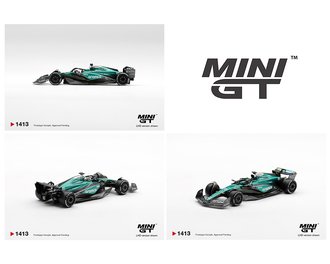 1:64 Aston Martin AMR24 #18 Lance Stroll 2024 F1 2024 Las Vegas GP