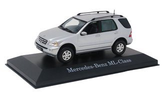 1:43 2001 Mercedes-Benz ML-Class 320 SUV (Silver)