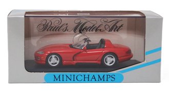 1:43 1993 Dodge Viper Convertible (Red)