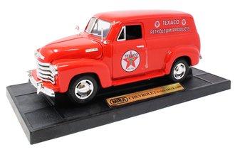 1:18 1950 Chevrolet Suburban Panel Truck "Texaco" (Red)
