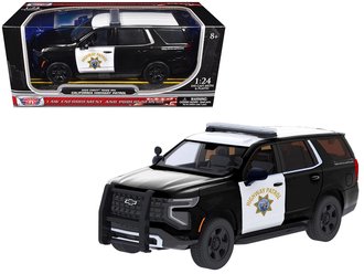 1:24 2025 Chevrolet Tahoe PPV "California Highway Patrol" (Black/White) 1:24 2025 Chevrolet Tahoe PPV "California Highway Patrol" (Black/White)