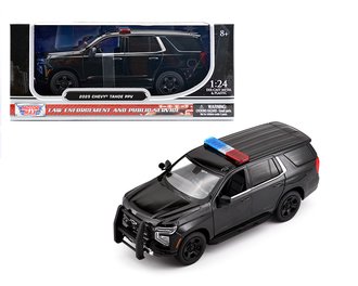 1:24 2025 Chevrolet Tahoe PPV Builder Kit (Black - Undecorated)