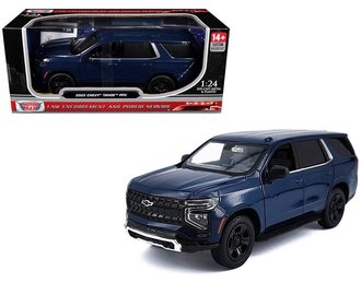 1:24 2025 Chevrolet Tahoe PPV Builder Kit (Dark Blue - Undecorated)