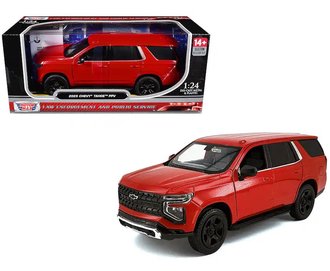 1:24 2025 Chevrolet Tahoe PPV Builder Kit (Red - Undecorated) 1:24 2025 Chevrolet Tahoe PPV Builder Kit (Red - Undecorated)