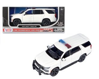 1:24 2025 Chevrolet Tahoe PPV Builder Kit (White - Undecorated) 1:24 2025 Chevrolet Tahoe PPV Builder Kit (White - Undecorated)