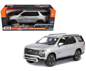 1:24 2025 Chevrolet Tahoe Z71 (Silver) 1:24 2025 Chevrolet Tahoe Z71 (Silver)