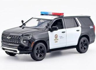 1:24 Lights & Sound - 2025 Chevrolet Tahoe PPV "LAPD" 1:24 Lights & Sound - 2025 Chevrolet Tahoe PPV "LAPD"