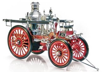 1886 American LaFrance Silsby-Manning Steam Fire Engine