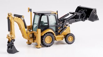 1:50 Caterpillar 432E Side Shift Backhoe w/Work Tools 1:50 Caterpillar 432E Side Shift Backhoe w/Work Tools