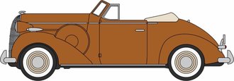 1:87 1936 Buick Special Convertible Coupe (Bengal Brown Metallic)