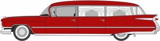 1:87 1959 Cadillac Miller-Meteor Futura Limousine (Seminole Red)