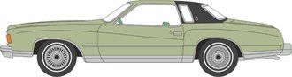 1:87 1974 Chevrolet Monte Carlo Landau (Medium Green/Black)