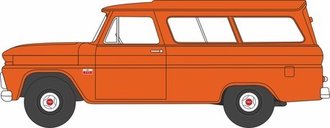1:87 1966 Chevrolet Suburban Carryall (Orange) 1:87 1966 Chevrolet Suburban Carryall (Orange)