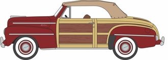 1:87 1946-48 Ford Sportsman Closed Convertible (Pheasant Red) 1:87 1946-48 Ford Sportsman Closed Convertible (Pheasant Red)