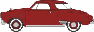 1:87 1950 Studebaker Champion Starlight Coupe (Commanche Red)
