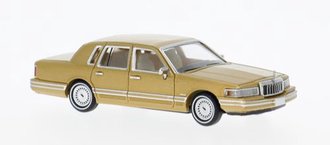 1:87 1991 Lincoln Town Car (Gold)