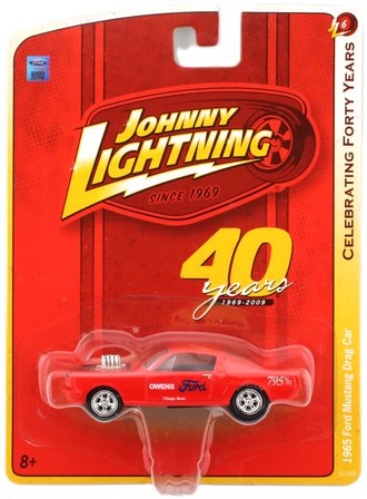 1:64 1965 Ford Mustang Drag Car (Orange) 1:64 1965 Ford Mustang Drag Car (Orange)