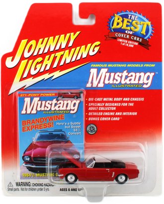 1:64 1964 1/2 Mustang Convertible (Red) 1:64 1964 1/2 Mustang Convertible (Red)