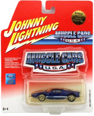 1:64 2005 Ford GT (Blue w/White Stripes) 1:64 2005 Ford GT (Blue w/White Stripes)