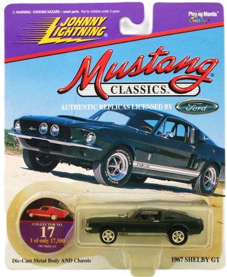 1:64 1967 Shelby GT (Green w/White Stripes) 1:64 1967 Shelby GT (Green w/White Stripes)