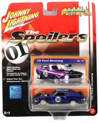 1:64 1970 Ford Mustang (Dark Blue w/White Stripes) 1:64 1970 Ford Mustang (Dark Blue w/White Stripes)