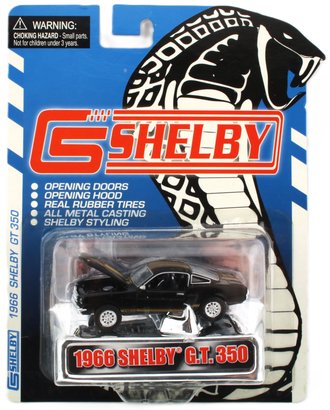 1:64 1966 Shelby G.T. 350 (Black w/Gold Stripes) 1:64 1966 Shelby G.T. 350 (Black w/Gold Stripes)