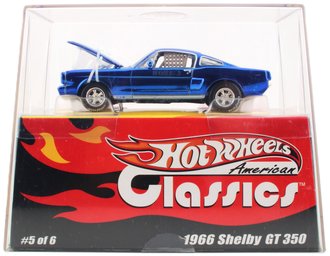 1:43 American Classics - 1966 Shelby GT 350 (Blue Metallic) *** Loose Rubber Bands *** 1:43 American Classics - 1966 Shelby GT 350 (Blue Metallic) *** Loose Rubber Bands ***