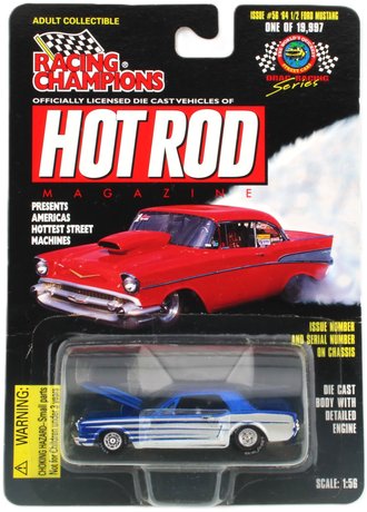 1:56 1964½ Ford Mustang (Blue/White) 1:56 1964½ Ford Mustang (Blue/White)