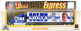 1:50 Indianapolis Colts Replica Tractor Trailer (Blue/White) 1:50 Indianapolis Colts Replica Tractor Trailer (Blue/White)