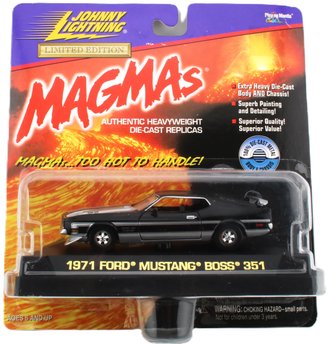 1:43 Magmas - 1971 Ford Mustang Boss 351 (Black/Gray)