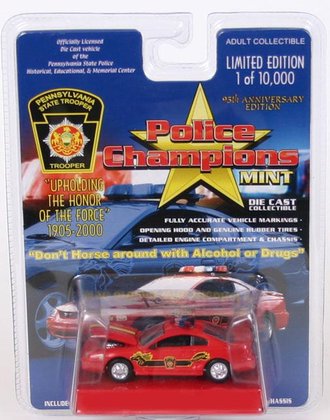 1:64 2000 Ford Mustang "Pennsylvania State Police" 1:64 2000 Ford Mustang "Pennsylvania State Police"
