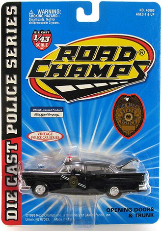 1:43 1957 Ford Fairlane "New Mexico State Police" *** Blister Card Wear ***