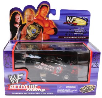 1:43 WWF Pontiac Firebird 767 Fuel Coupe "Jerry Toliver - Stone Cold Steve Austin"