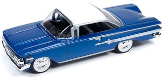 1960 Chevrolet Impala (Royal Blue Metallic w/White Roof)