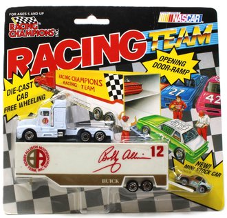 1:87 Team Transporter - Bobby Allison #12 Buick w/Mini Stock Car