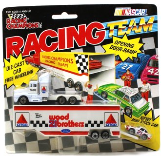 1:87 Team Transporter - Morgan Shepherd #21 CITGO w/Mini Stock Car