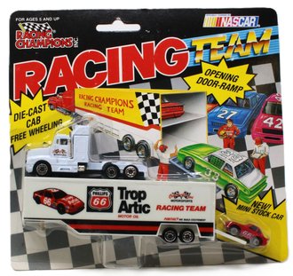 1:87 Team Transporter - Lake Speed #66 Trop Artic w/Mini Stock Car